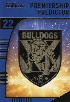 2022 NRL Traders - Premiership Predictor #PP03 Canterbury-Bankstown Bulldogs Front